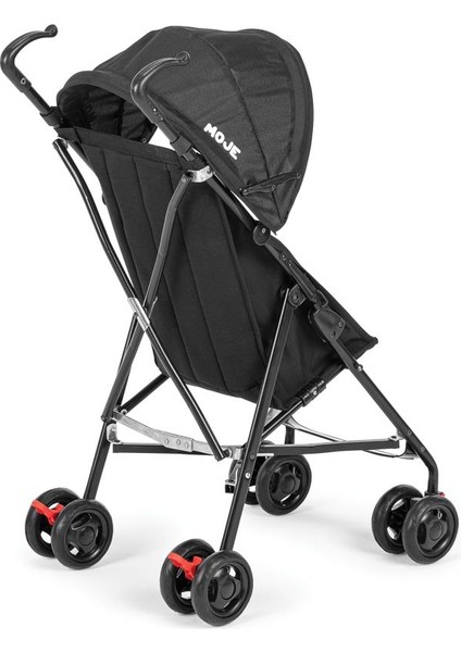 Nessiworld Moje Simple Pratik Baston Bebek Arabası Siyah fiyatları