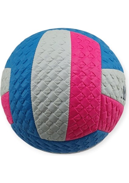 Voleybol Topu Desenli 280 gr - VB-280-MAVİ (Lisinya)