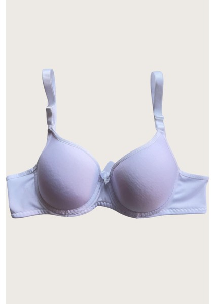 Mikro Kumaş Push Up Dolgulu Balenli Günlük Tek Destekli Sütyen
