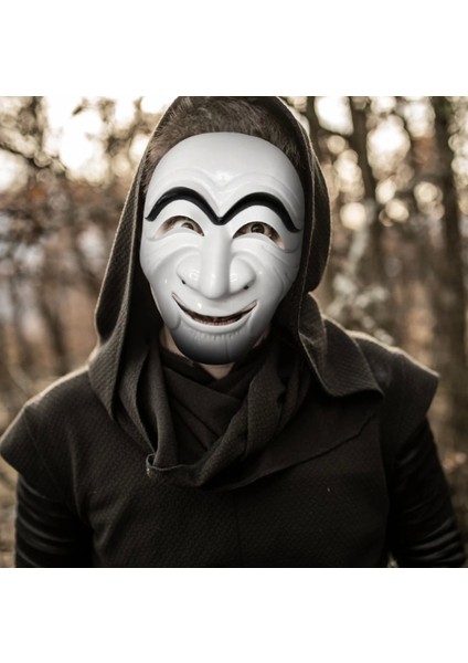 Koreli Hırsız Teatral Hahoe Maskesi - Para Heist Maskesi - Dali Maskesi - Lisinya fiyatları