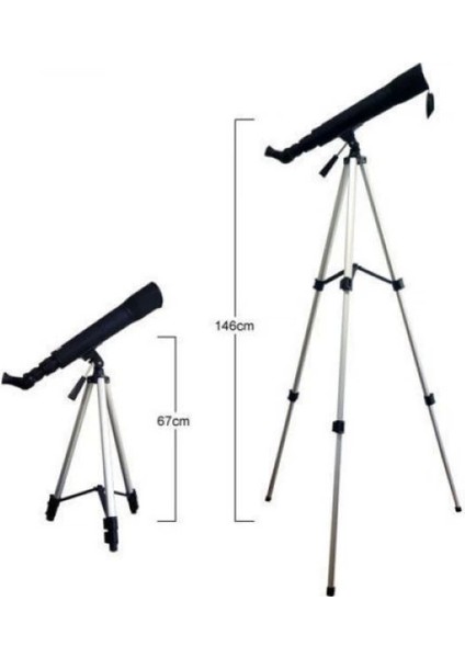 2575X60 Hd Tripod Monoküler Kuş Gözlemciliği Zoomlu Dürbün - Lisinya
