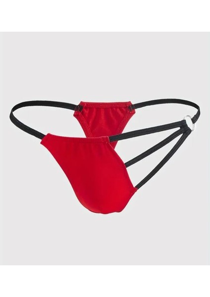 Erkek Kırmızı Metalli Tanga Iç Giyim fiyatları