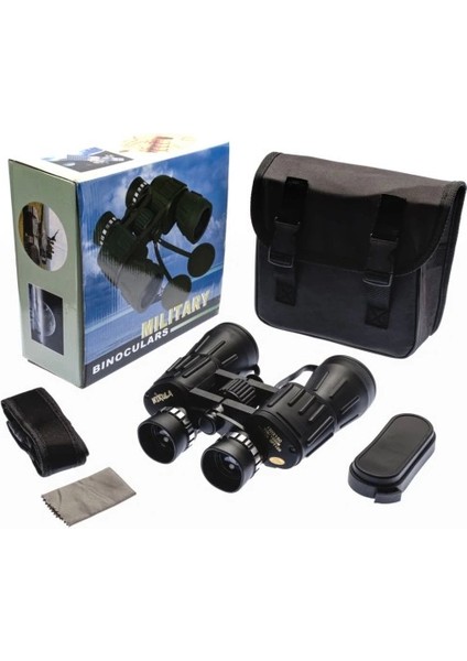 150X150 Kauçuk Kaplamalı Avcılık ve Kamp Dürbün Siyah - Lisinya