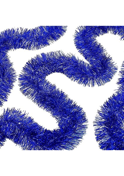 Parti Için Mega Kalın Sim Süs 2 Metre Uzunluk 10 cm Genişlik Mavi Ithal - Lisinya