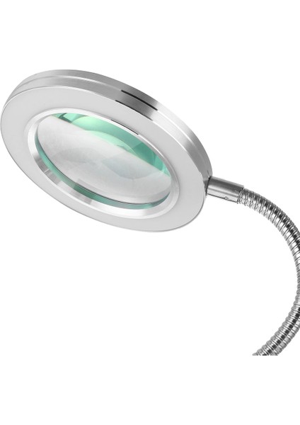 8x Büyütmeli Mandallı, USB Girişli Masa Lambalı, Okuma ve Güzellik Salon Için Büyüteç 2088A - Lisinya modelleri