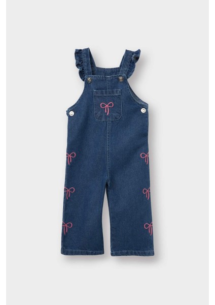 Kız Bebek Nakışlı Jean Tulum G3103A525AU