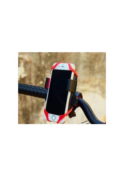 Lastik Destekli Standlı Bisiklet Telefon Tutucu modelleri
