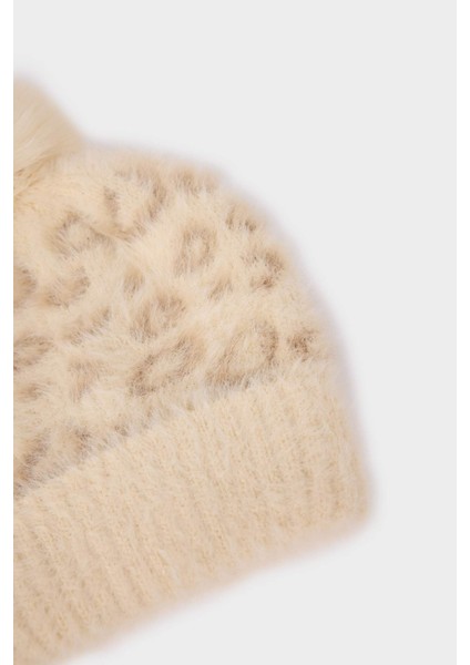 Kız Bebek Leopar Desenli Bere F0022A525WN fiyatları