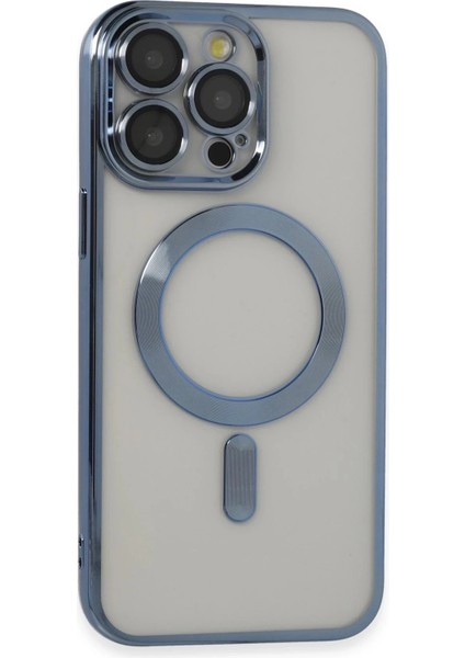 iPhone 14 Pro Max Kılıf Kross Magneticsafe Kapak - Sierra BLUE-(5796)