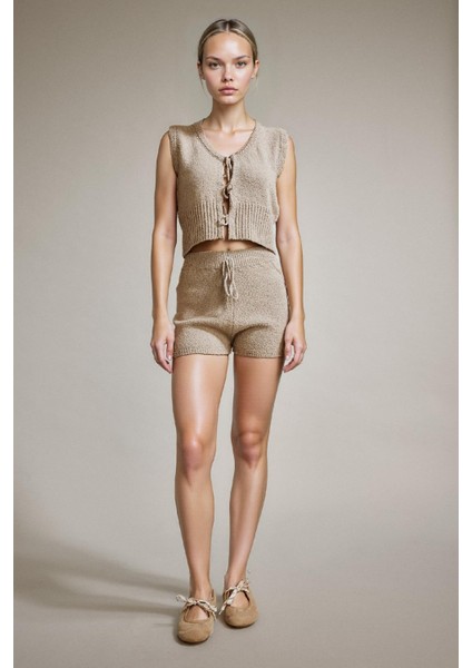 Beli Bağcıklı Lastikli Şort G3085AX25AU