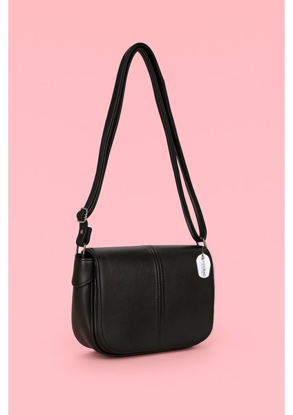 Hakiki Deri Siyah Premium Şallı Kapaklı Çapraz ve Omuz Çantası modelleri