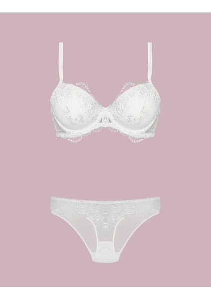 4385 Dantelli Sütyen Takımı