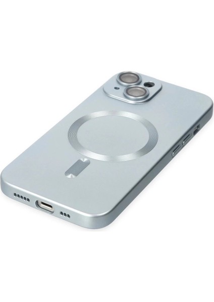 iPhone 14 Plus Kılıf Moshi Lens Magneticsafe Silikon - Sierra BLUE-(5796) fiyatları