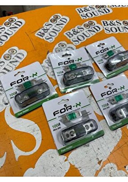 100 Amper Oto Amfi Sigortası 4 Kanal 14000W Müzik Prodüksiyonuna Uygun fırsatları