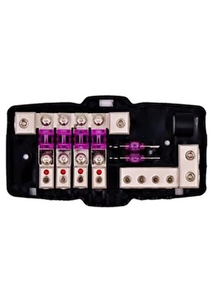 4 Giriş 4 Çıkışlı Sigortalı Blok Dağıtıcı 1000W Güç 180x200 cm Ebatlarında modelleri