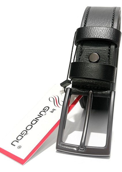 3.5cm Tek Kat Manda Derisi Laklı ve Enjeksiyon Tokalı Kemer