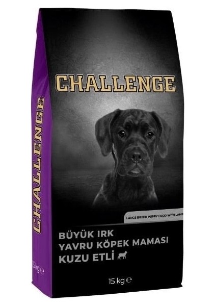 Kuzu Etli Büyük Irk Yavru Köpek Maması 15 kg