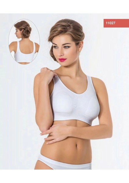 Miss Fit 11027 Kalın Askılı Pedli Bustiyer
