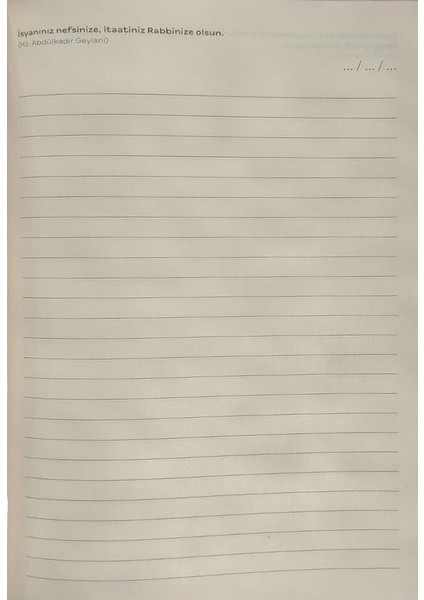 Özel Tasarımlı Huzur Ajandası Sabır (Ciltli) / Hobbi Tasarım / Kolektif modelleri