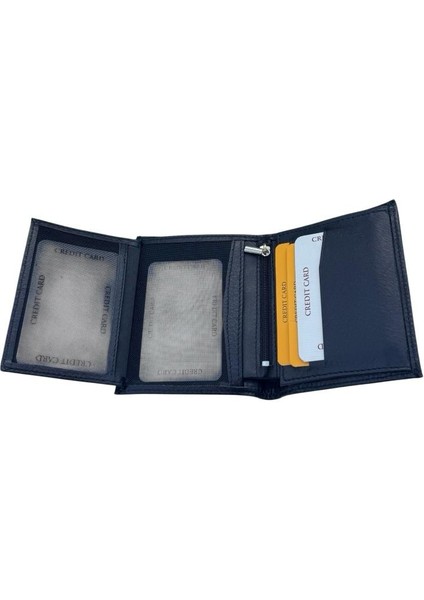 Rivano Siyah %100 Hakiki Deri Fermuarlı Cüzdan fırsatları