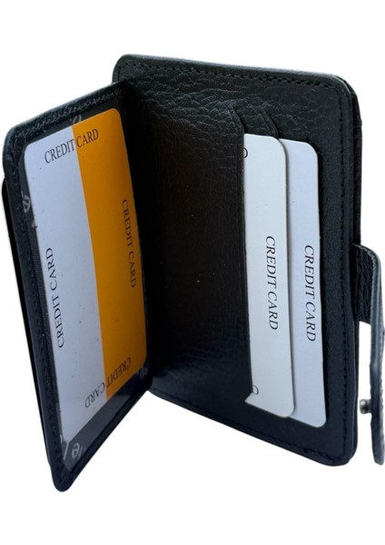 Wagon Siyah %100 Hakiki Deri Dik Kartlık indirimleri