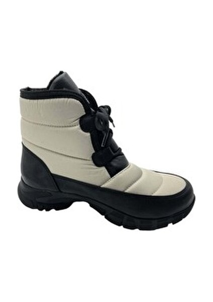 Su ve Kar Geçirmez Krem Renk Unisex Kar Botu 38 Kısabağlı Tasarım fiyatları