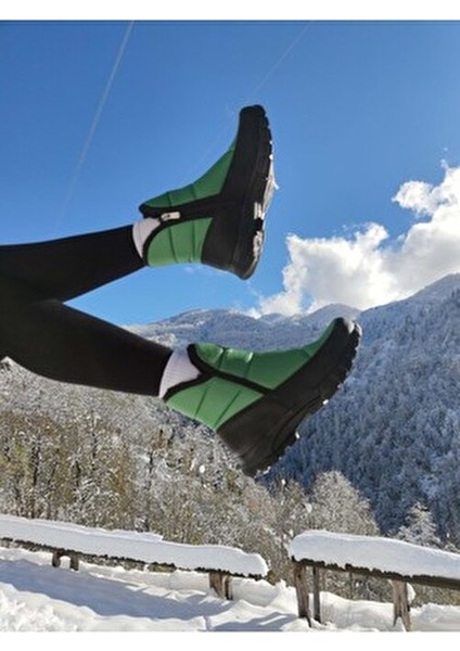 Su ve Kar Geçirmez Kar Botu Geniş Kalıp