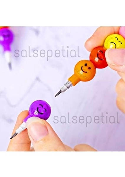 32'li Emoji Yumurtlayan Kurşun Kalem Hediyelik Oyuncak Doğum Günü Karne Günü Hediyelik 32 Adet fırsatları