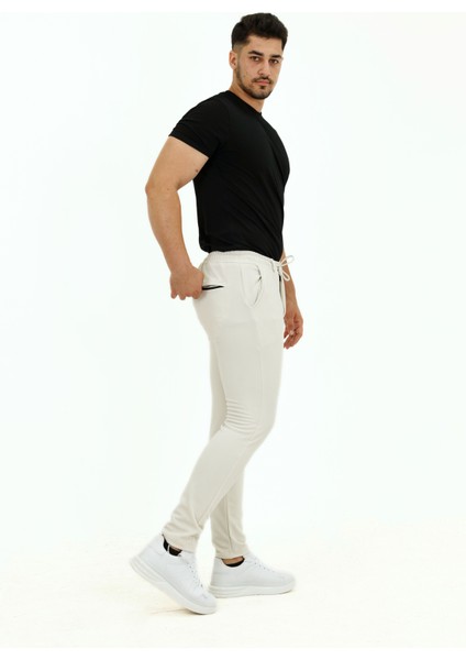 Erkek Slim Fit Diyagonal Jogger Esnek Pantolon fırsatları