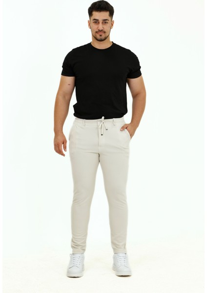 Erkek Slim Fit Diyagonal Jogger Esnek Pantolon indirimleri