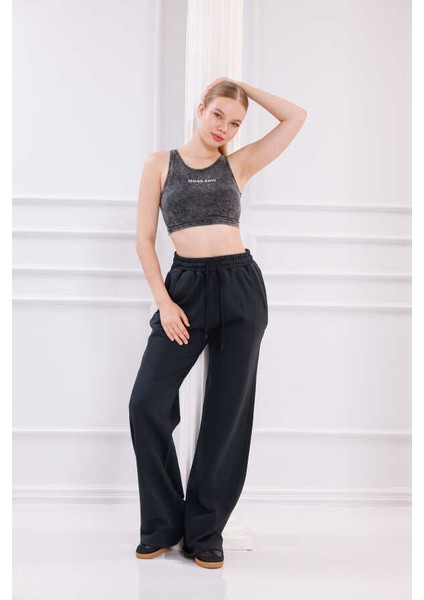 Kadın Siyah Oversize Eşofman Altı Msc 2602ALT fırsatları