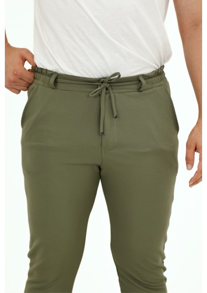 Erkek Slim Fit Diyagonal Jogger Esnek Pantolon fiyatları