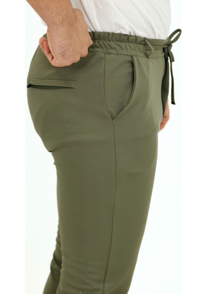 Erkek Slim Fit Diyagonal Jogger Esnek Pantolon modelleri