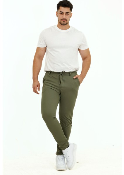 Erkek Slim Fit Diyagonal Jogger Esnek Pantolon indirimleri