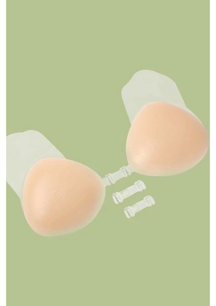 Miss Feliz Bayan Kılipsli Slikon Sütyen