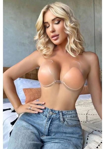 Miss Feliz Bayan Kılipsli Slikon Sütyen indirimleri