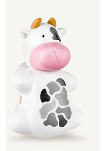 Flipper Diş Fırçası Kabı Yumuşak Kılıf İnek Desenli Eğlenceli Kullanım için 1 Adet fiyatları