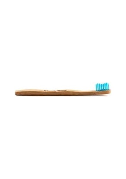 Kids Ultra Soft Diş Fırçası 100% Doğal Bambu Ekstra Yumuşak Mavi 1 Adet