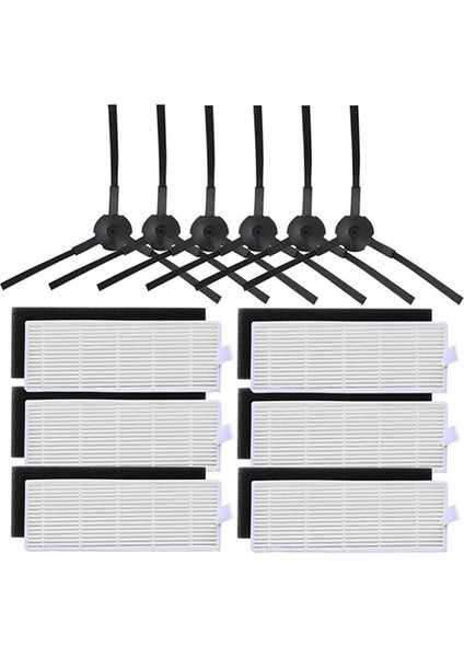 Ilıfe A8 A40 A6 A4 A4S Için Yedek Yan Fırça Hepa Filtre Fit (Yurt Dışından)