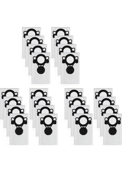 24X W107418353 Makita Için Filtre Torbaları Islak/kuru Toz Ekstraktörü/vakum Modeli VC4210L, Büyük Kapasiteli Değiştirme Torbaları (Yurt Dışından)