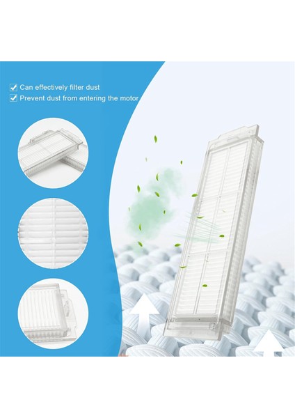 Cecotec Conga Için 11090 Vakum Süpürge Robot Yedek Parça Ana Yan Fırça Hepa Filtre Mop Bez Tuz Torbaları (Yurt Dışından) fırsatları