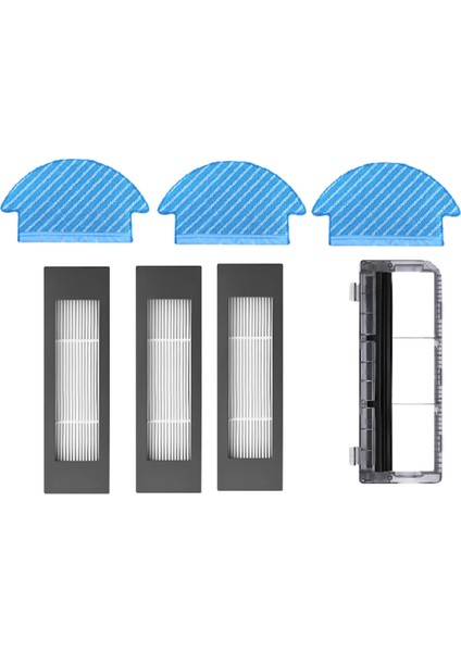 Ecovacs DN55/33/36/56/520 Robot Vakum Için 7 Adet Yedek Yedek Parça (Yurt Dışından)
