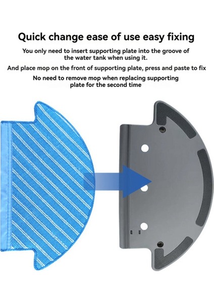Ecovacs DN55/33/36/56/520 Robot Vakum Için 7 Adet Yedek Yedek Parça (Yurt Dışından) modelleri