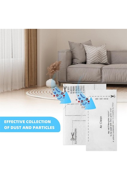 Miele Için 24X Vakum Süpürge Filtreleri Komple S8340 S8360, C1 C2 C3, Egzoz Filtresi Yedek Parçalar Filtre Setleri (Yurt Dışından) modelleri