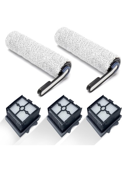 Tineco Zemin Bir S5 Combo Islak/kuru Vakum Süpürge Silindir Fırçaları ve Filtreleri Yedek Parçaları (Yurt Dışından)