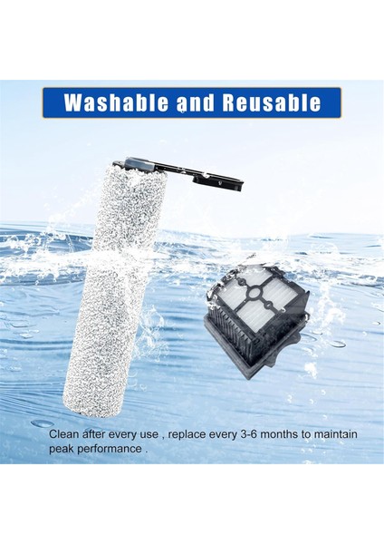 Tineco Zemin Bir S5 Combo Islak/kuru Vakum Süpürge Silindir Fırçaları ve Filtreleri Yedek Parçaları (Yurt Dışından) indirimleri