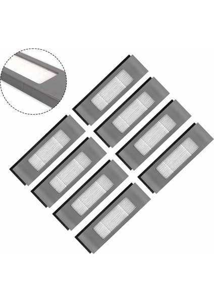 8pcs Ecovacs Deebot Ozmo 920, 950, T5, T8, T8 Aıvı, T8 Pure, T9, N7, N8, N8+, N10 Plus Vakum Süpürleyiciler (Yurt Dışından) fırsatları