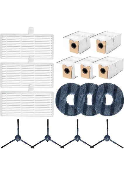 Eufy Omni C20 Için Robot Vakum Temizleyici Yan Fırça Hepa Filtre Mop Bez Toz Torbaları Yedek Parçalar (Yurt Dışından) fiyatları