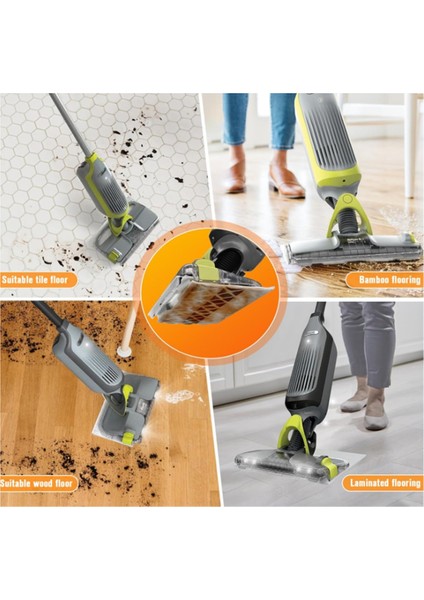 20 Pcs Vac Mop Pads Köpekbalığı VM252/200/190/250/251/200C/252C Kablosuz Sert Zemin Vakum Paspas Yedek Pedleri (Yurt Dışından) indirimleri