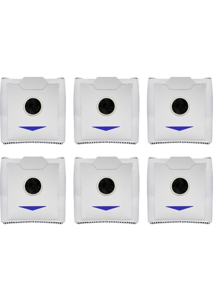 Ecovacs Için Debot N30 Omni / N30 Pro Omni Robot Vakum Aksesuarları Ana Yan Fırça Hepa Filtre Rag Tuz Torbası Parçaları 6 Pcs (Yurt Dışından)